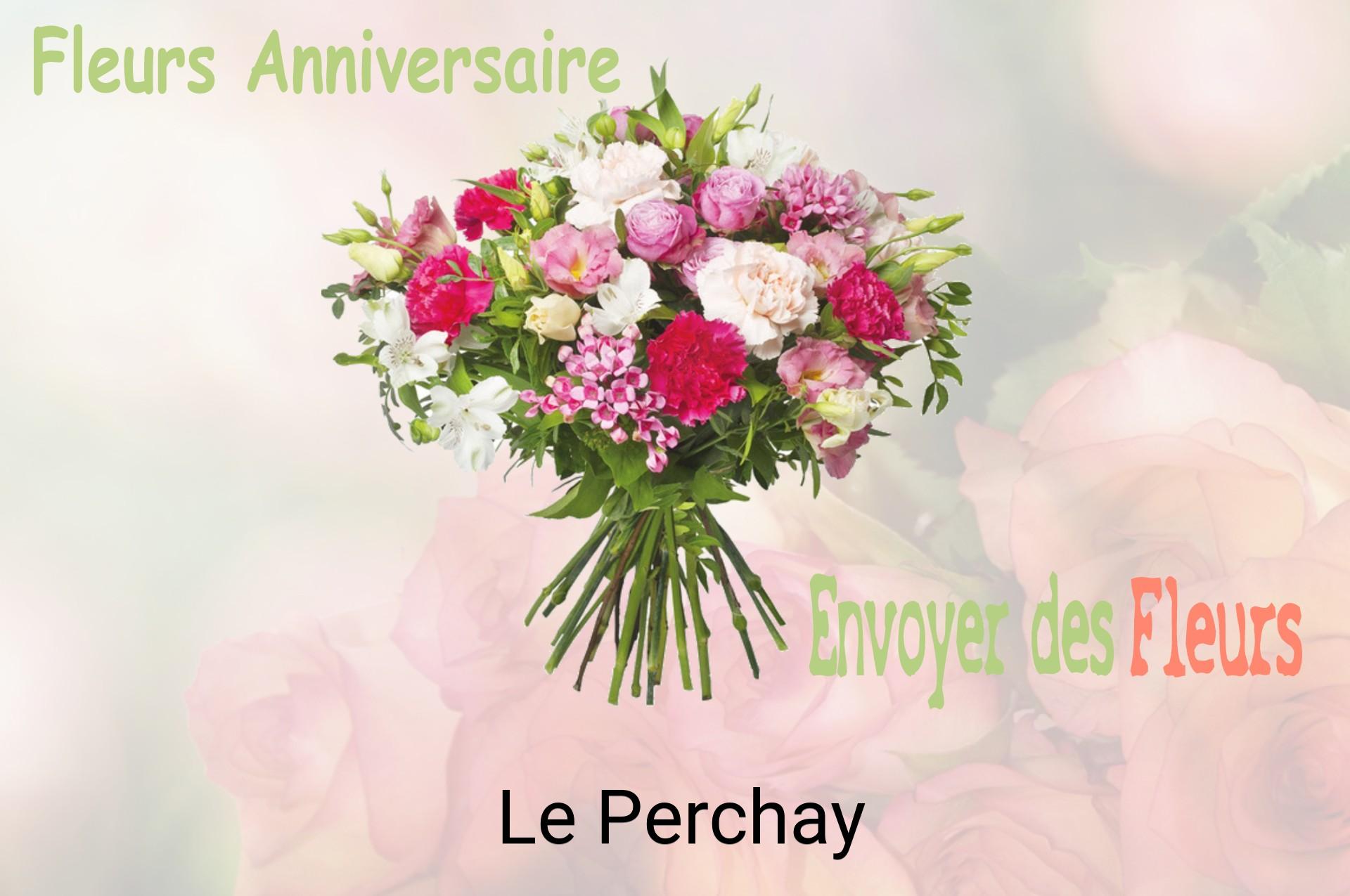 Bouquet de fleurs d’anniversaire livré à Le Perchay